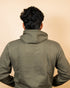 Ash of Evergreen - Oversized Minimal Green Hoodie