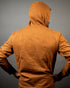 Dusk Ember - Oversized Minimal Brown Hoodie