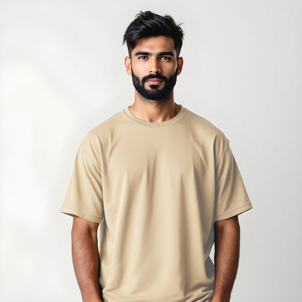 Beige Oversized T-Shirt