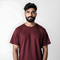 Maroon Oversized T-Shirt