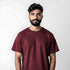 Maroon Oversized T-Shirt